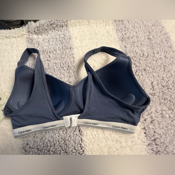 Calvin Klein Women's Gray Bralette - Picture 3 of 7